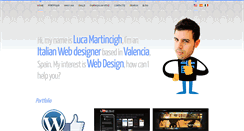 Desktop Screenshot of lucamartincigh.com